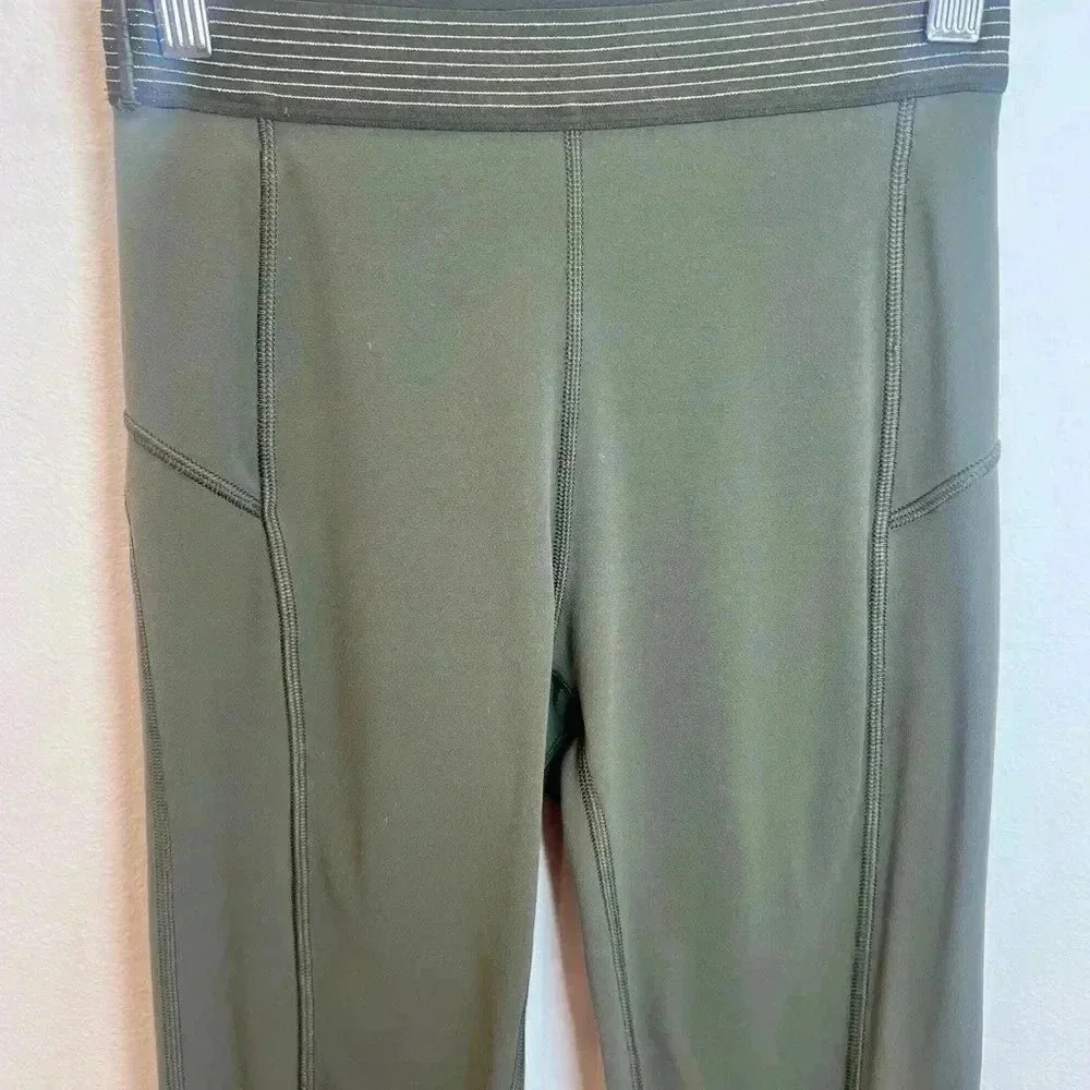 Lululemon Principal Dancer Golden Lining Tight in Armory *28" Size 4 - Picture 7 of 14